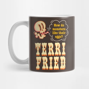 Skeleton Joke - Retro cartoon design Mug